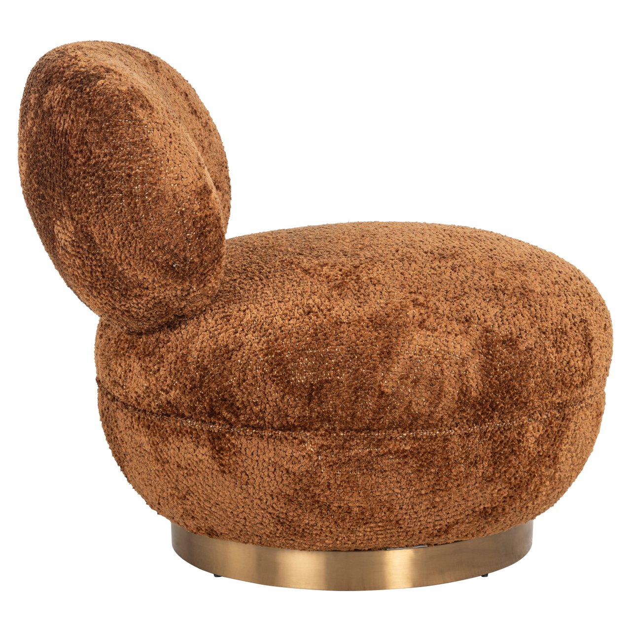 Lounge Stuhl Jace lovely cinnamon swivel