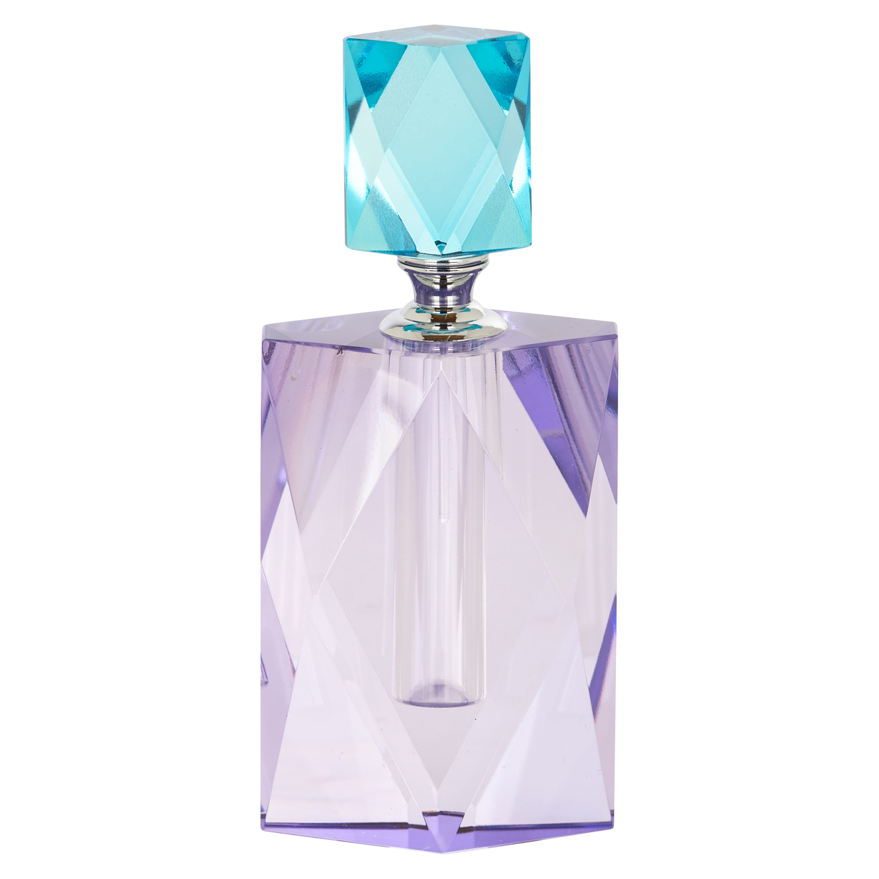 Dekoratives Objekt Phine purple perfume bottle