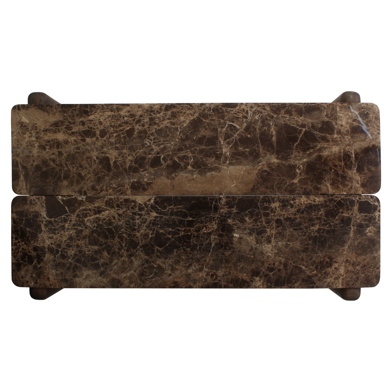 Couchtisch Lagrasse dark brown