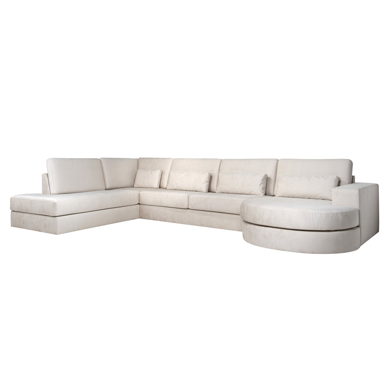 Sofa Felix customized round lounge right