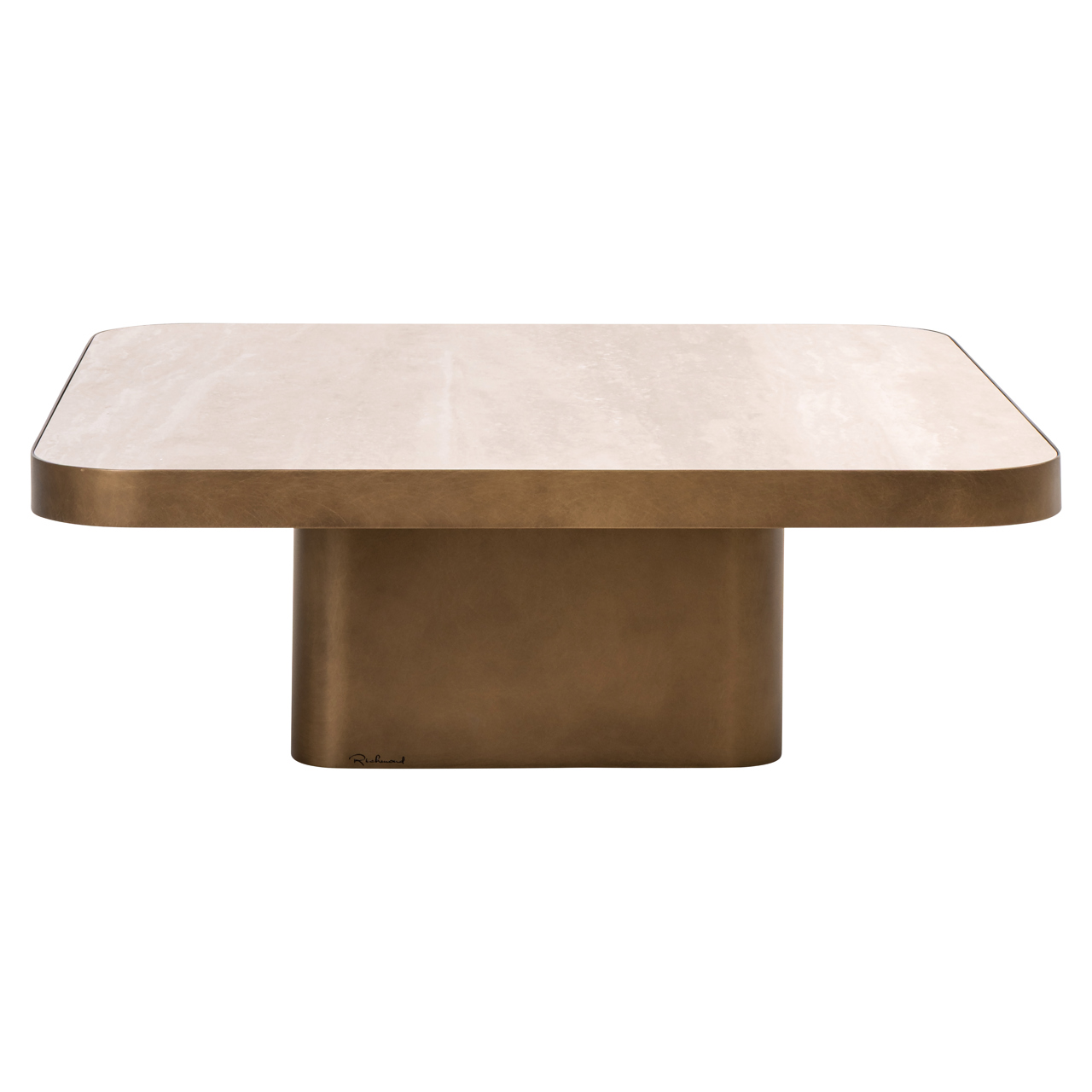 Couchtisch Claridge beige 90x90 (cumulus)