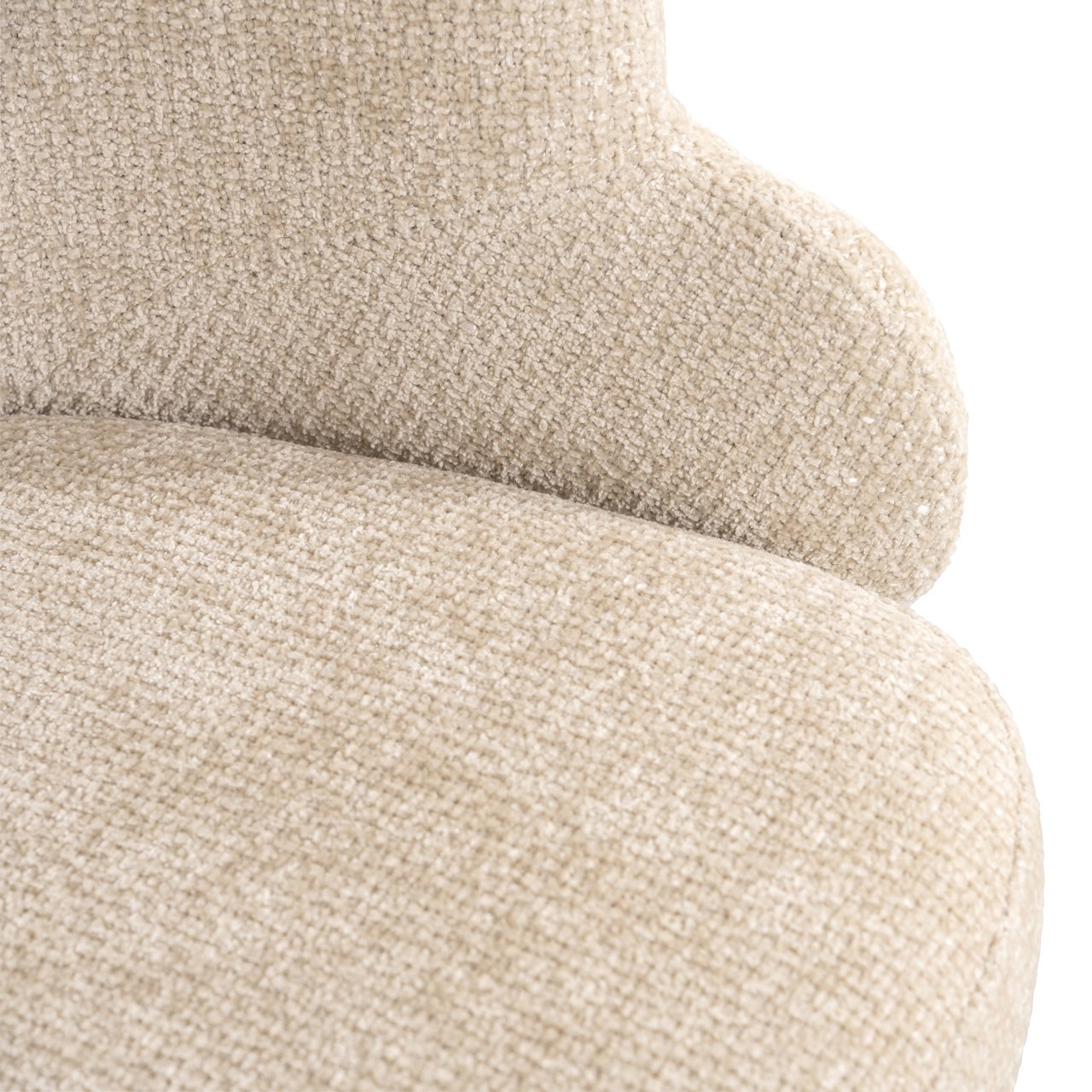 Esszimmerstuhl Kayla cream unicorn swivel