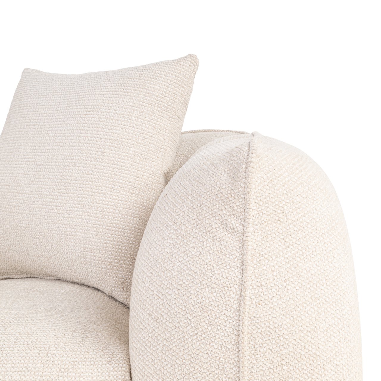 Lounge Stuhl Jezebel cream fancy