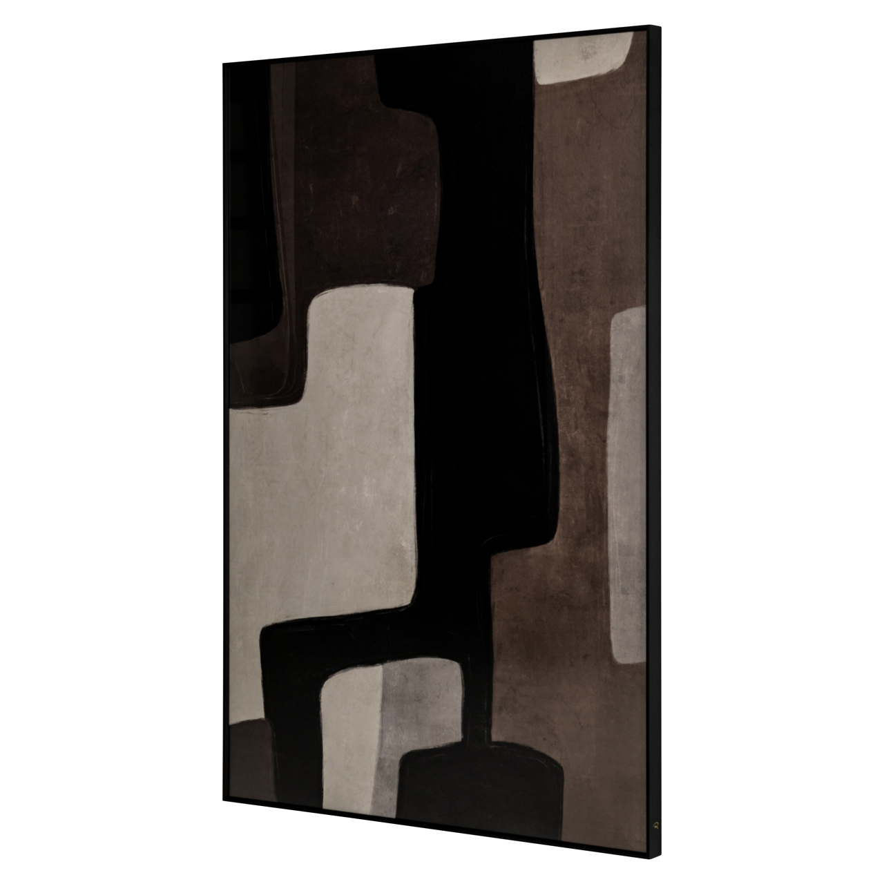 Wandkunst Mirage brown right