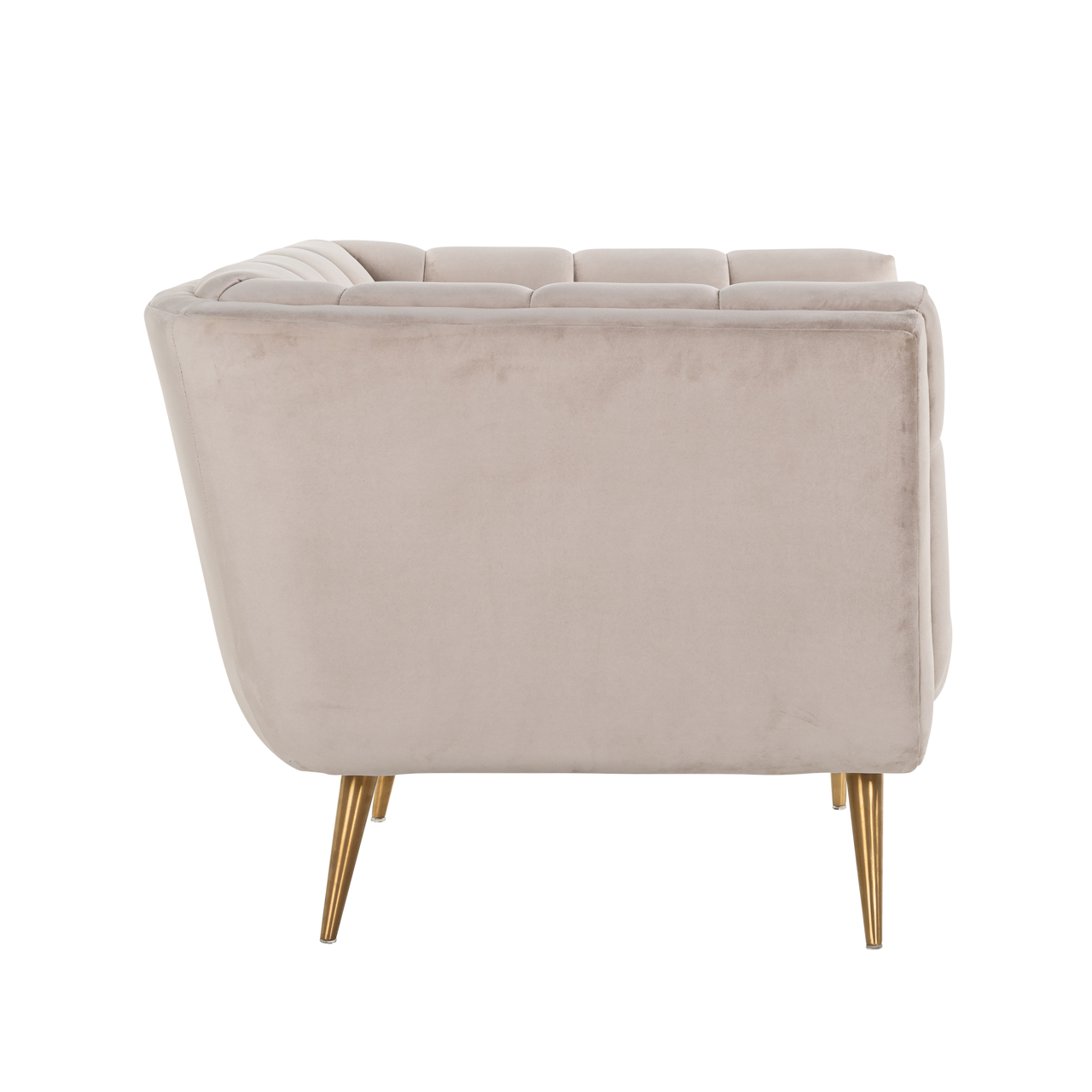 Lounge Stuhl Huxley khaki velvet