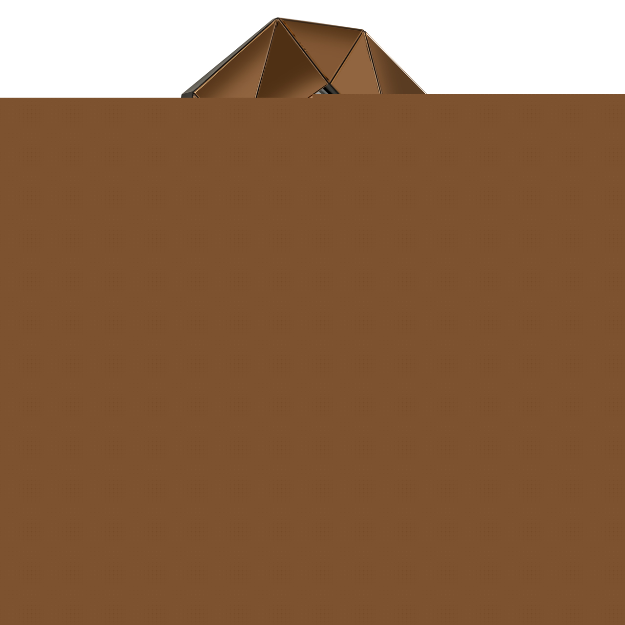 Spiegel Jaloe bronze