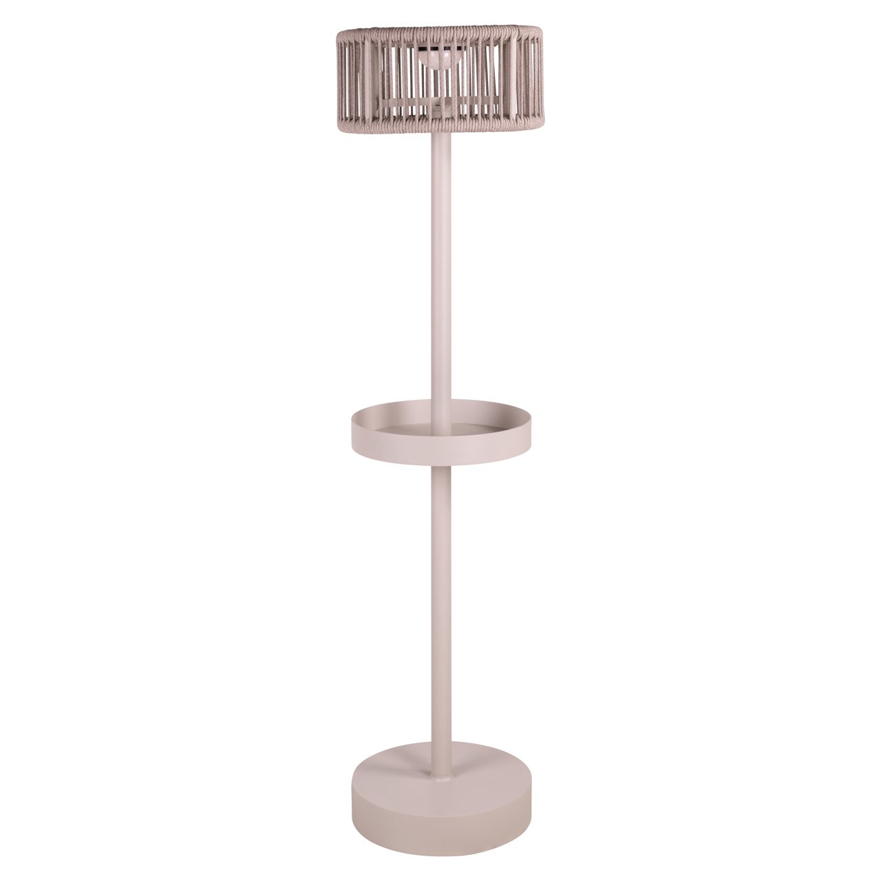 Garten Stehlampe Lunar light beige 