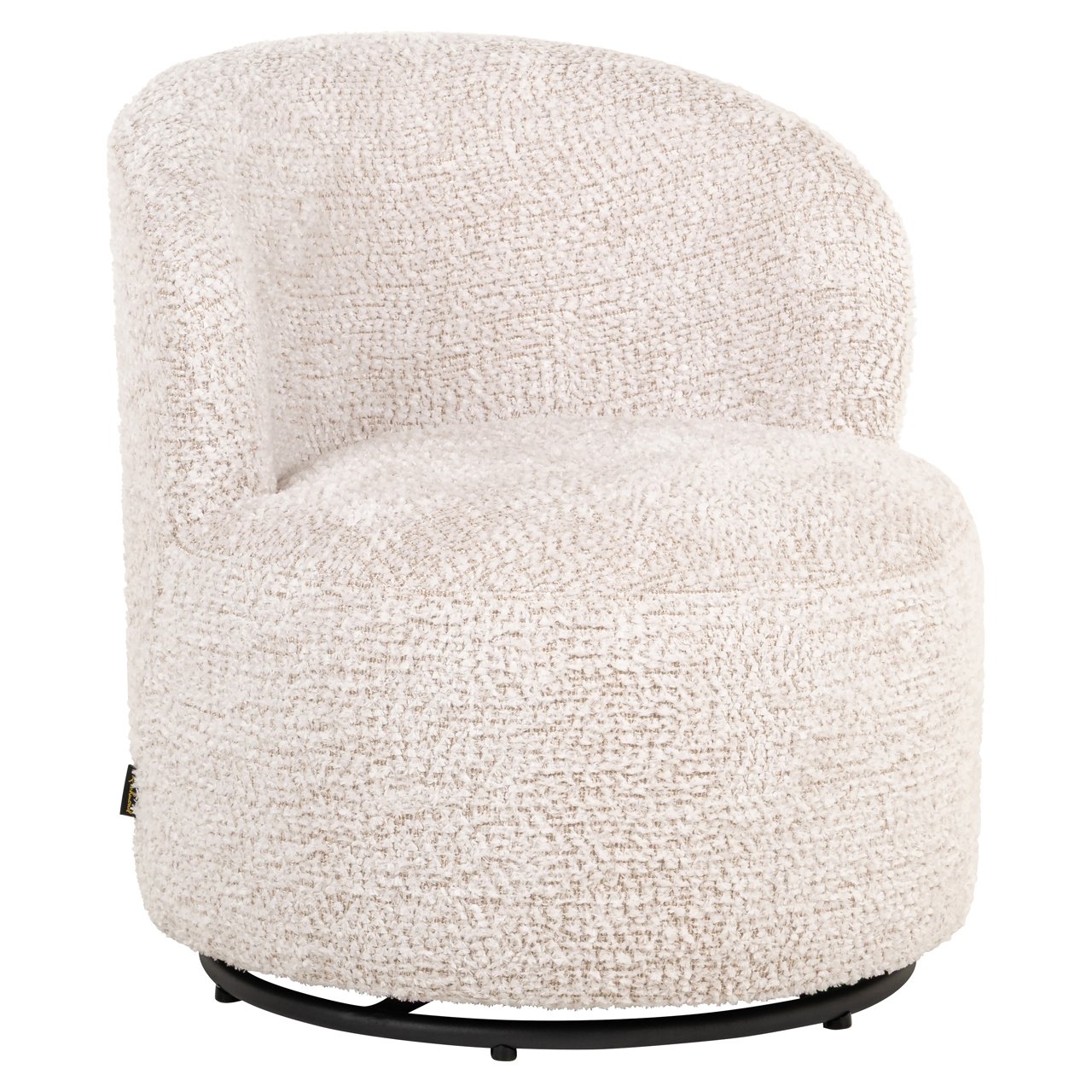 Lounge Stuhl Jackie lovely cream swivel kids
