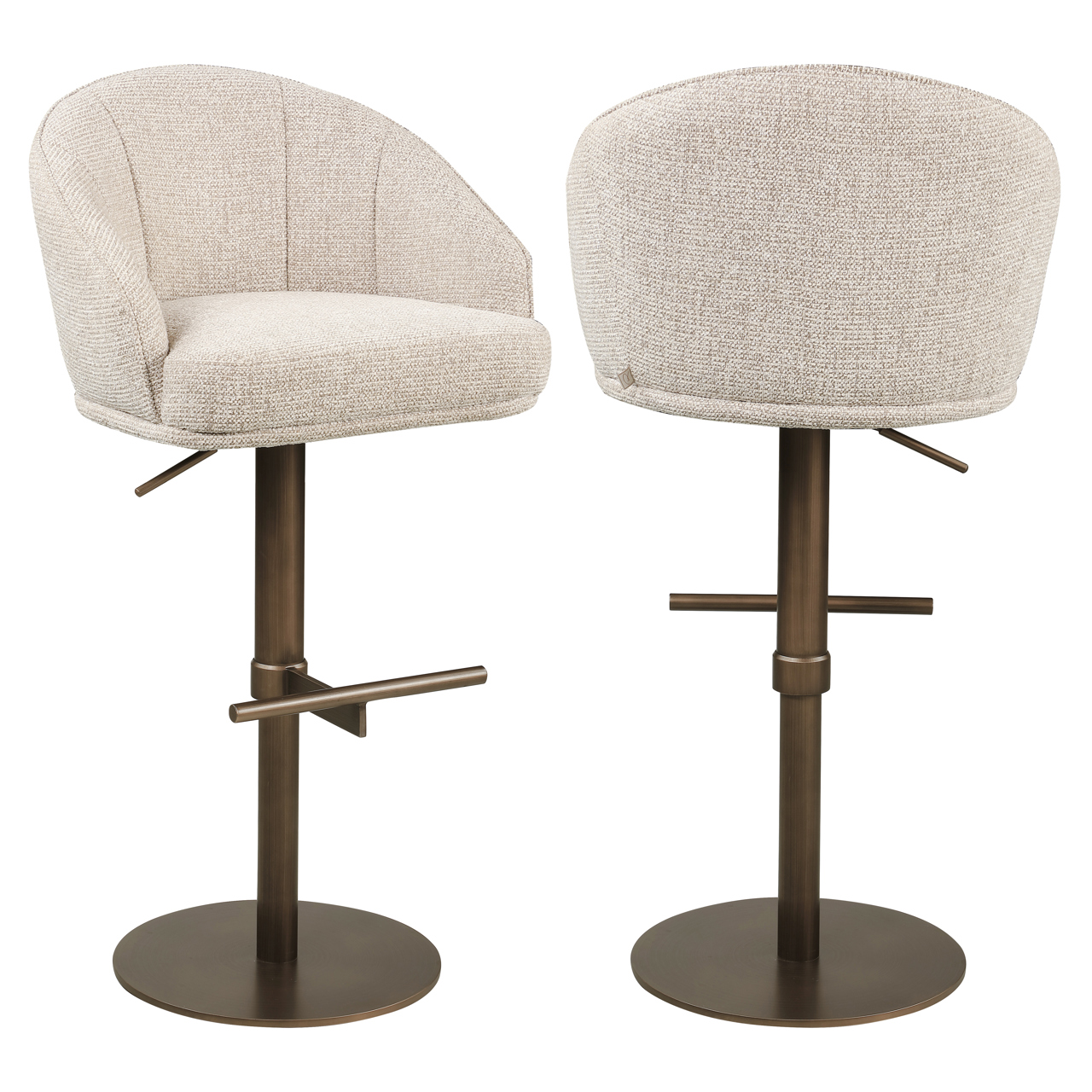 Barhocker Beverly natural fancy swivel