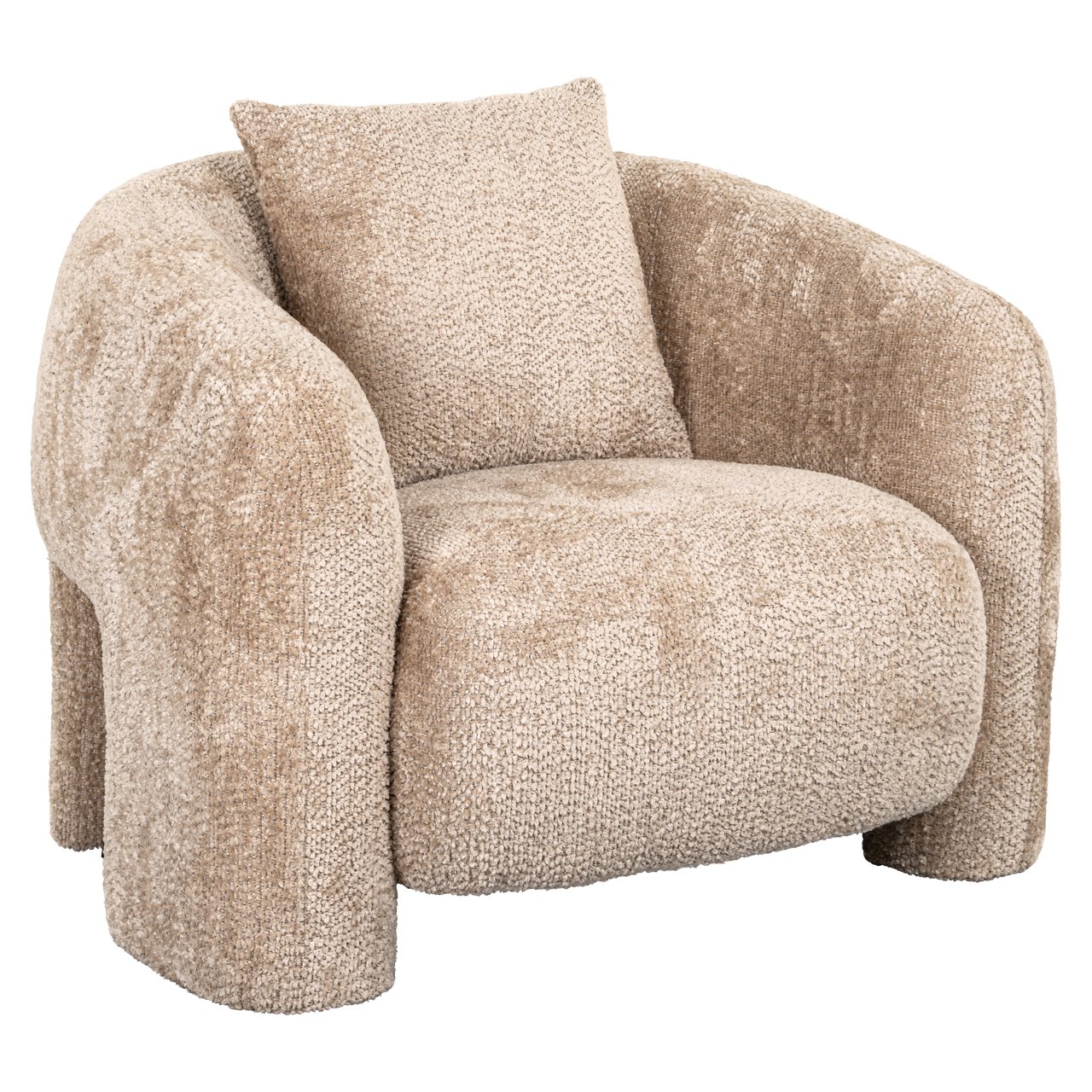 Lounge Stuhl Milania lovely beige Lounge Stuhl Milania lovely beige