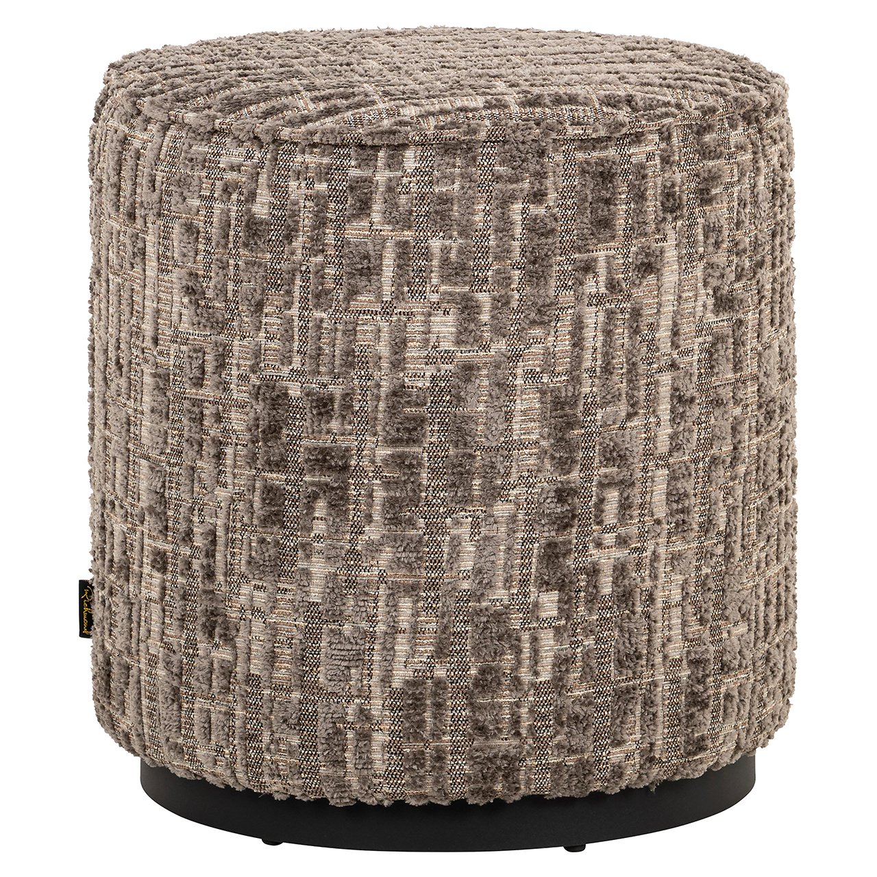 Hocker Lexie 45Ø grey dalia (Dalia 45 Greige)
