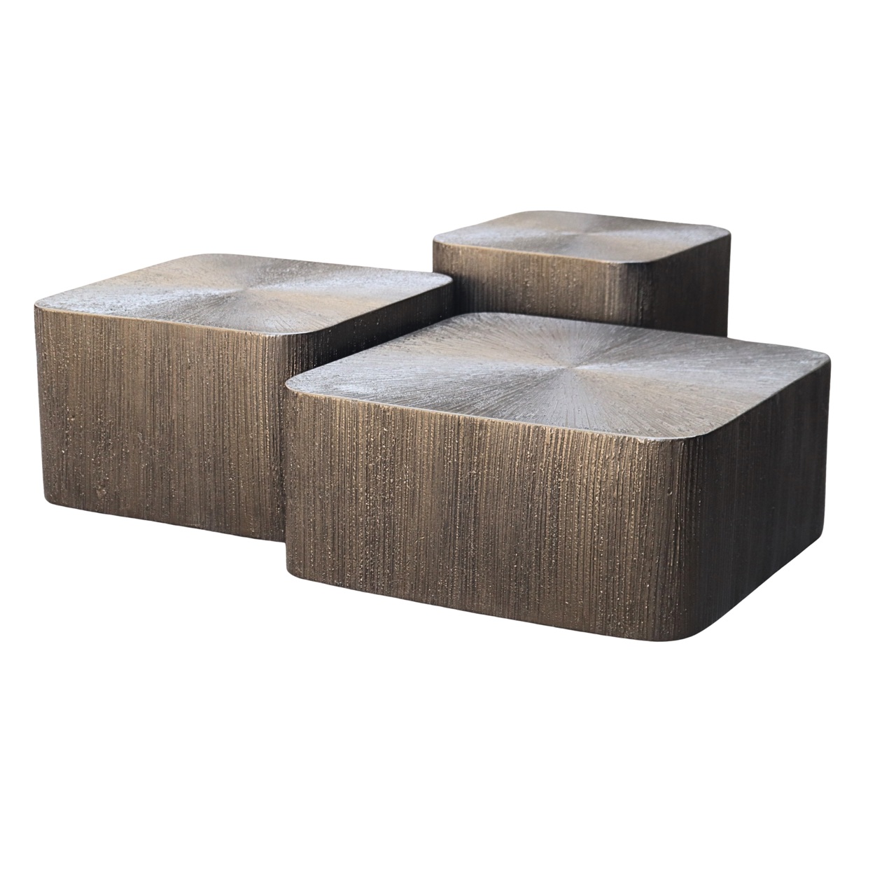 Couchtisch Cubes Brunzae (Set of 3)