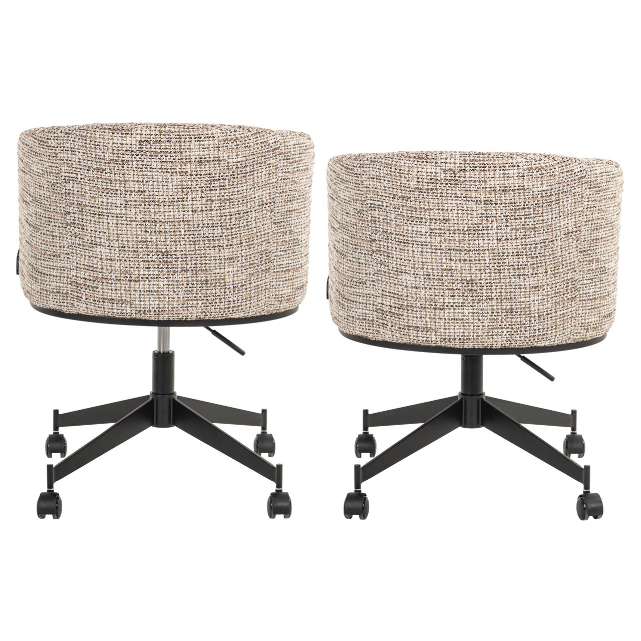 Esszimmerstuhl Rochenne trendy nature swivel on wheels Esszimmerstuhl Rochenne trendy nature swivel on wheels