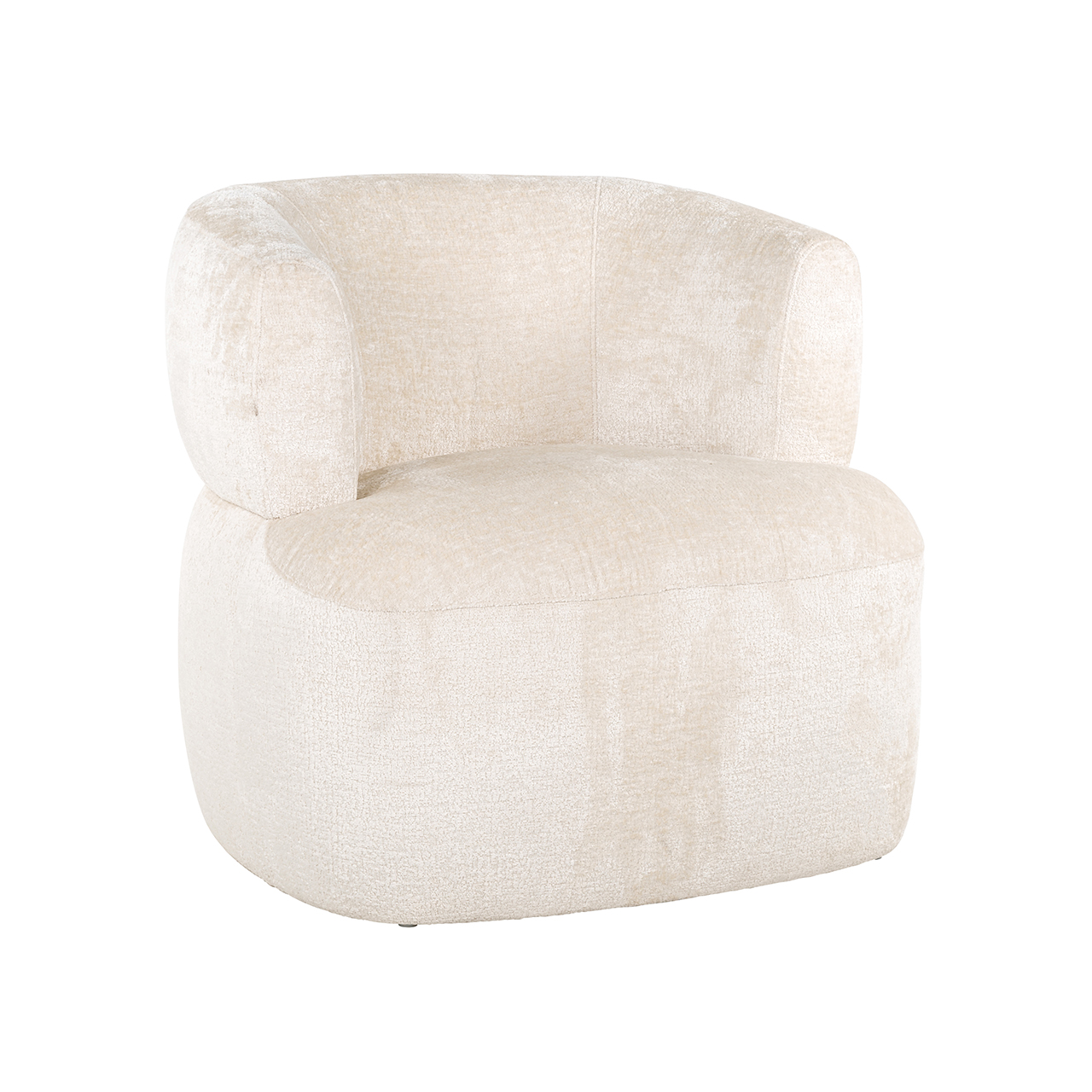 Sessel Donna white chenille (Bergen 900 white chenille)