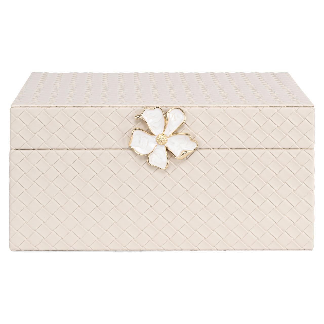 Aufbewahrungsbox Lillie ivory large