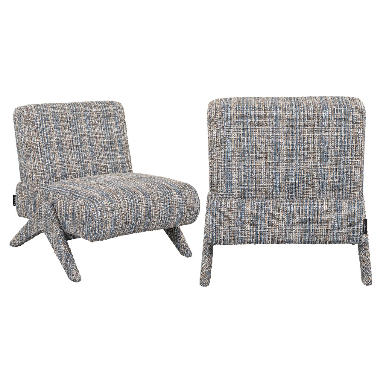 Lounge Stuhl Lexi blue coco