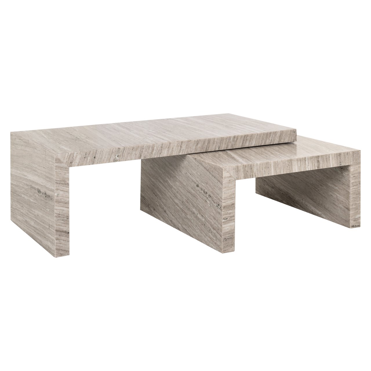 Couchtisch Novaz sand (Set of 2)