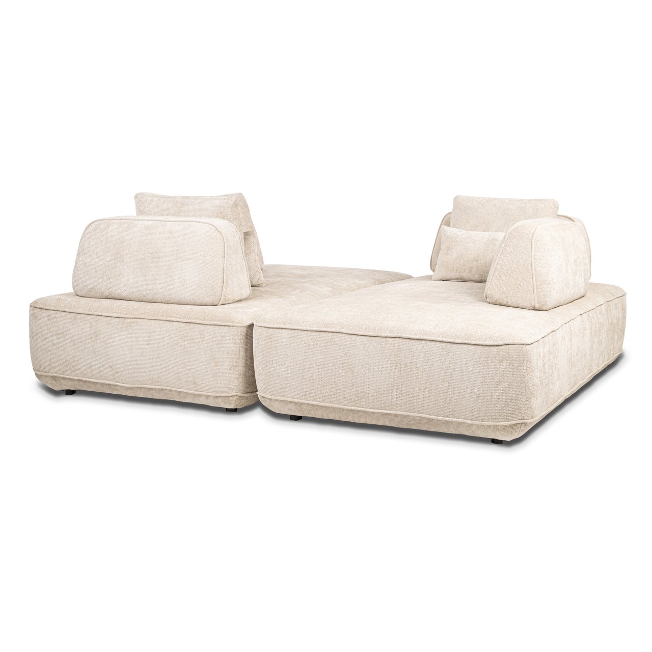 Sofa Tudor cream unicorn movable backrest