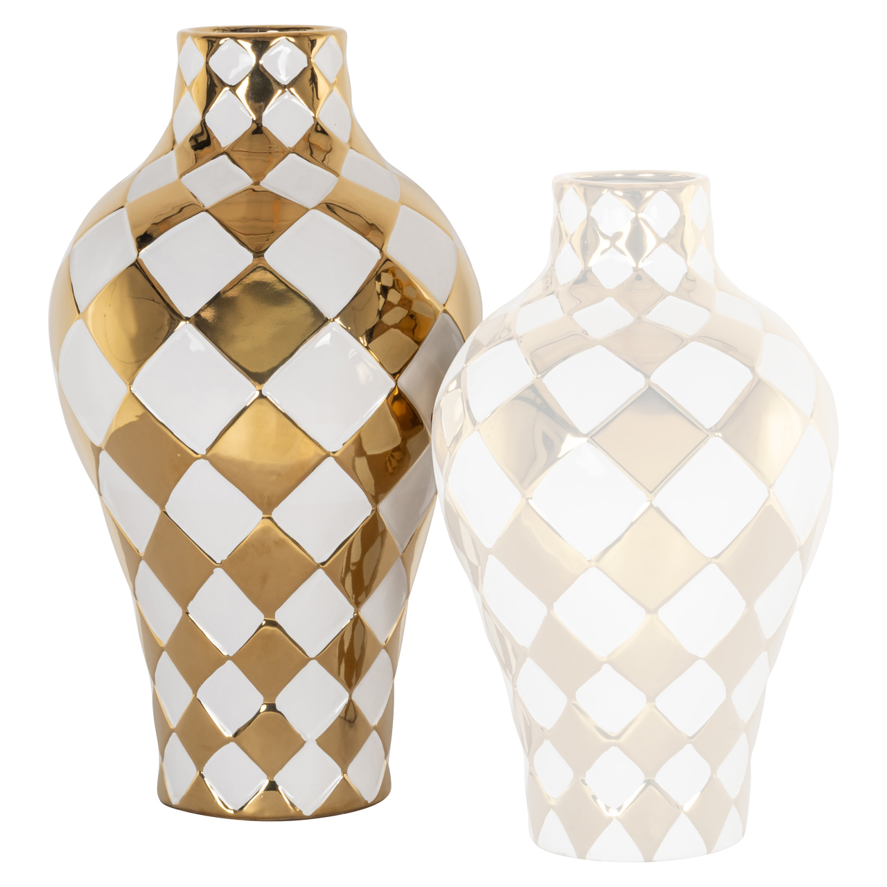 Vase Zilla white large