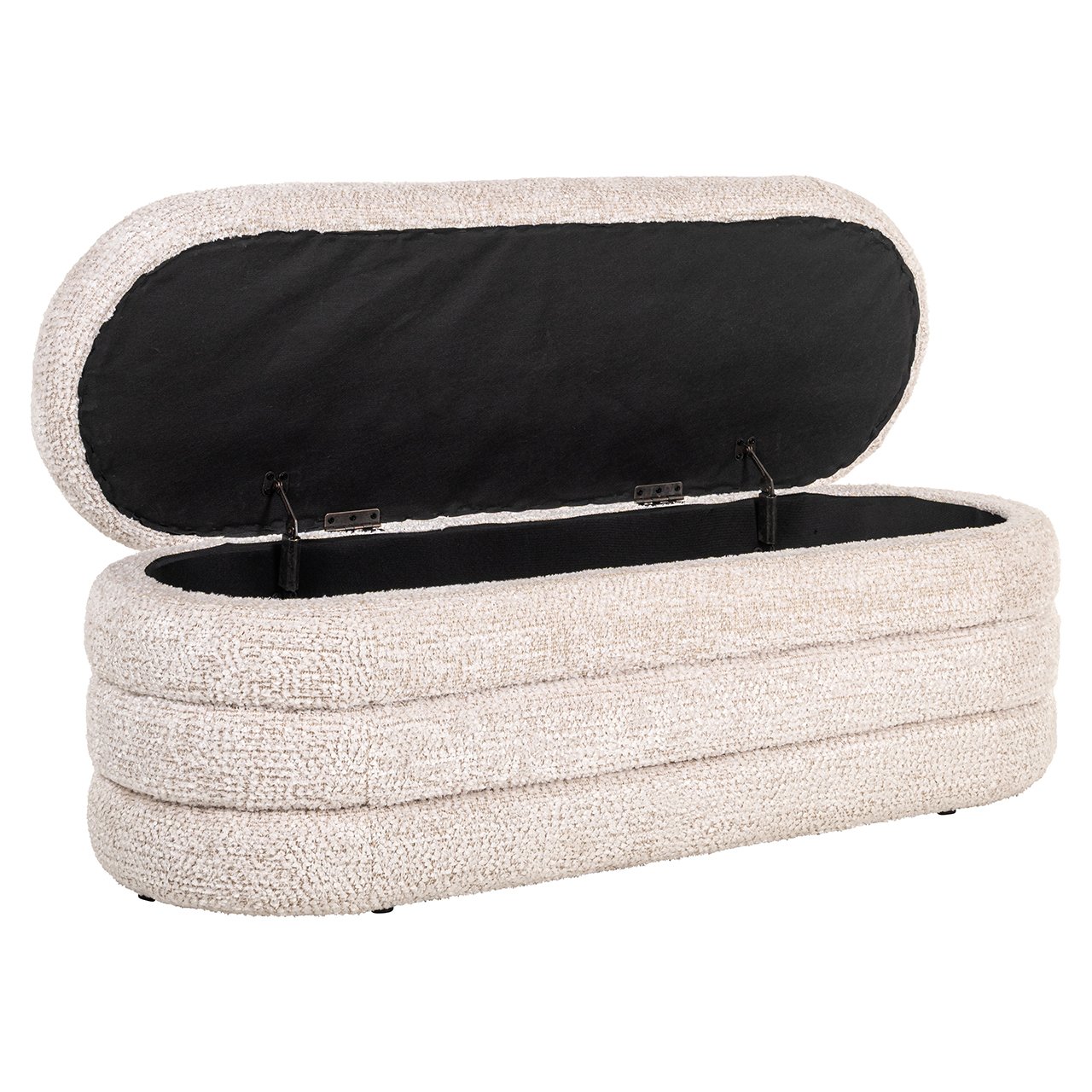 Hocker & Fußbank Camile lovely cream