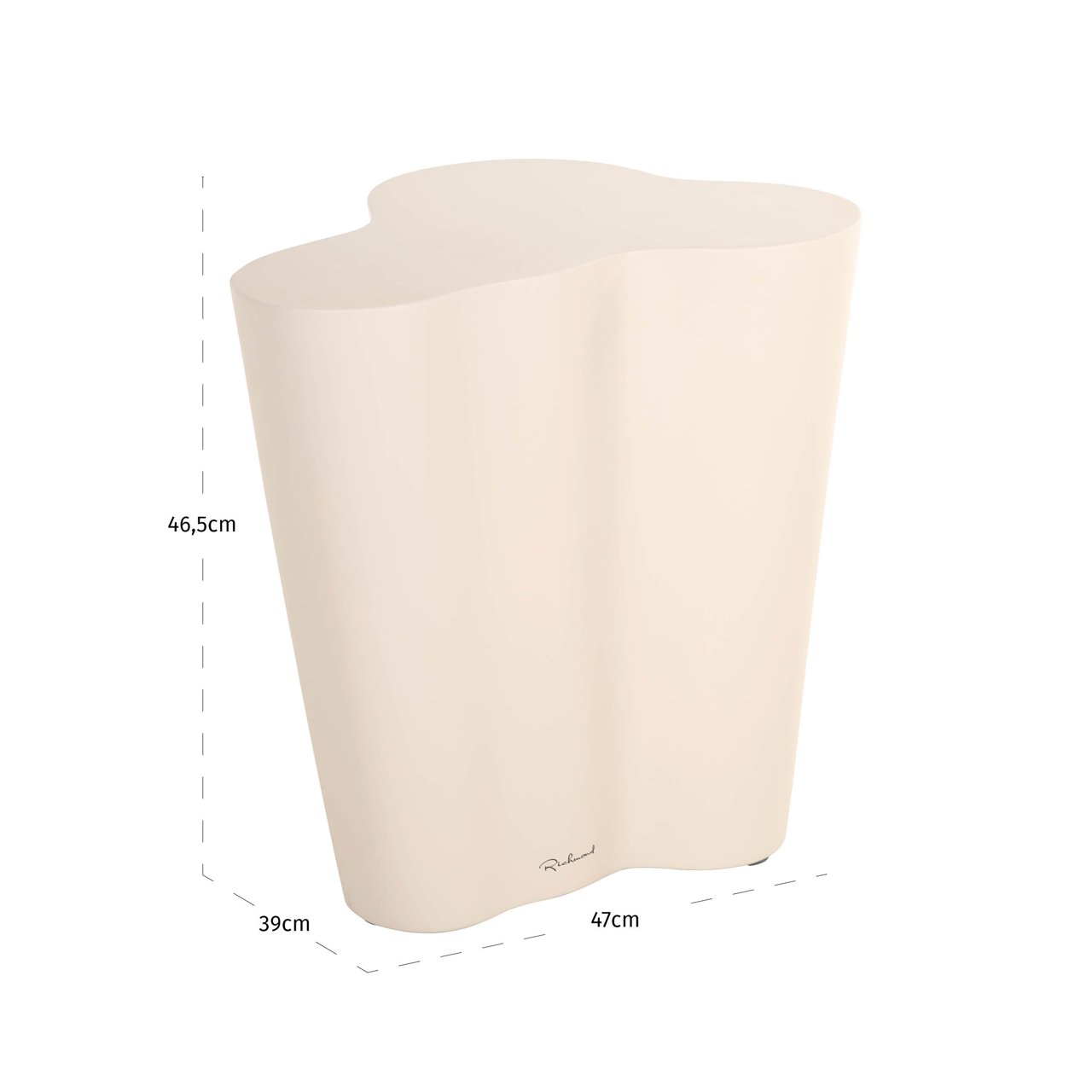 Outdoor Beistelltisch Urban Bloom sandstone