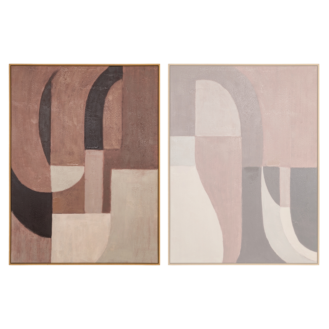 Wandkunst Tatu right brown