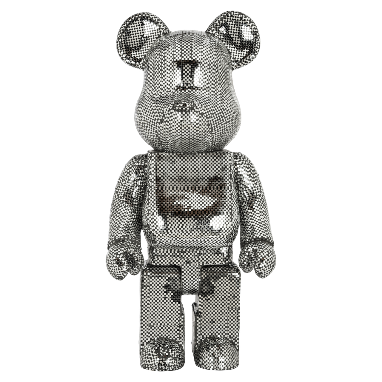 Dekoratives Objekt Bear silver large