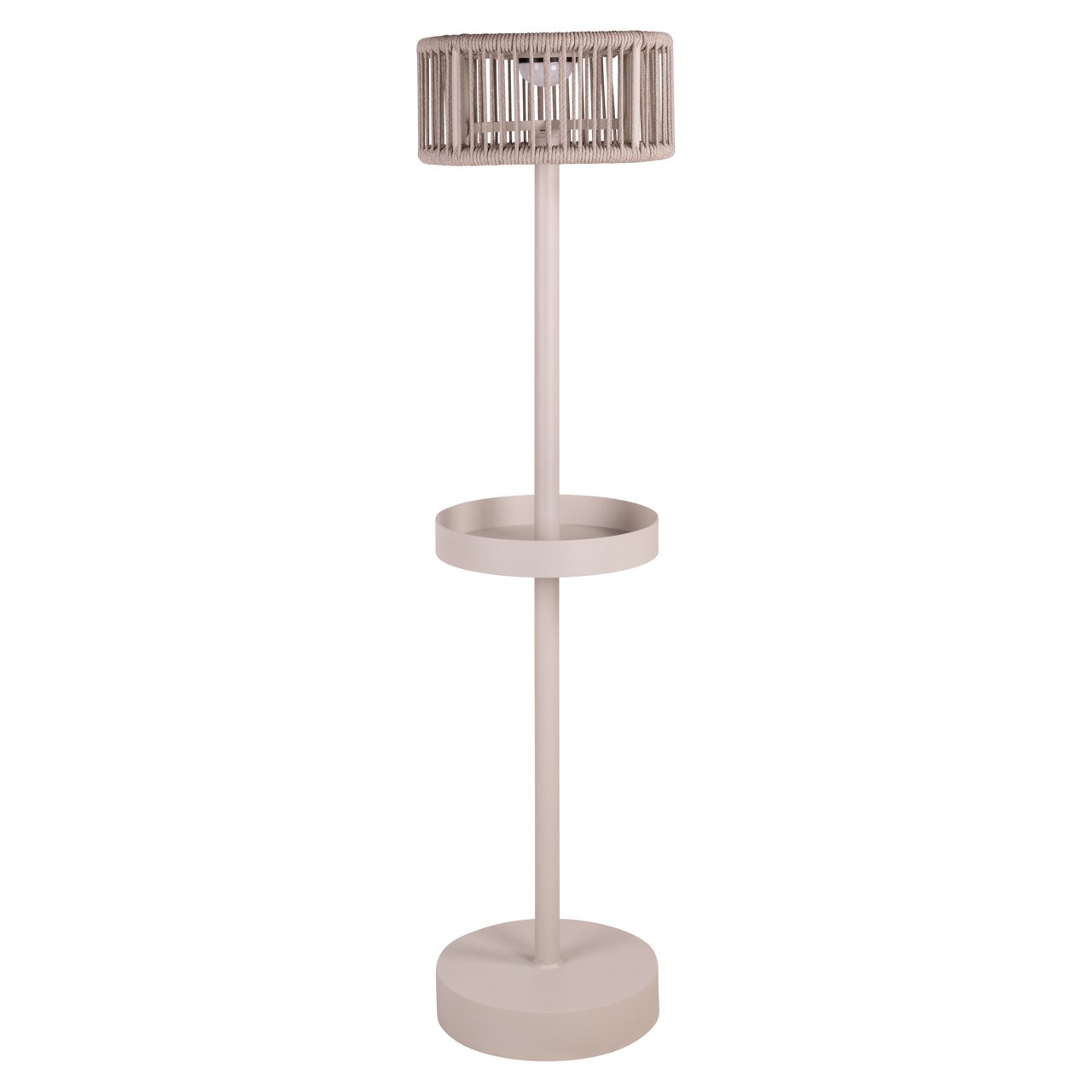 Garten Stehlampe Lunar light beige 