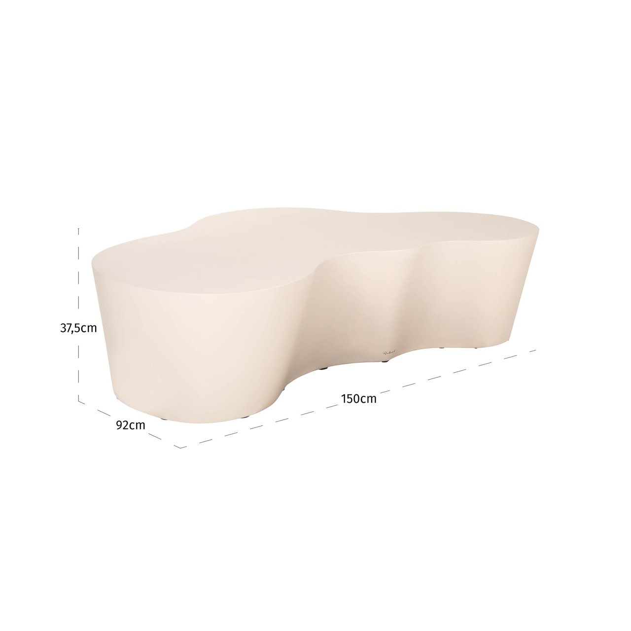 Gartencouchtisch Urban Bloom sandstone Gartencouchtisch Urban Bloom sandstone