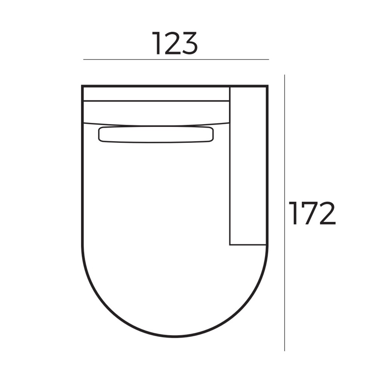 Sofa Felix customized round lounge right