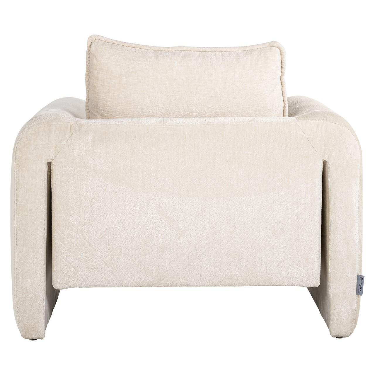 Sessel Sandro white chenille (Bergen 900 white chenille)