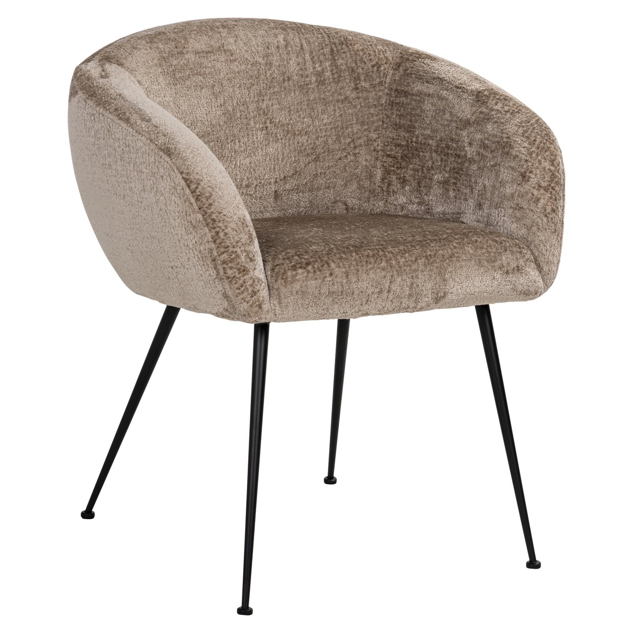 Esszimmerstuhl Ruby taupe chenille
