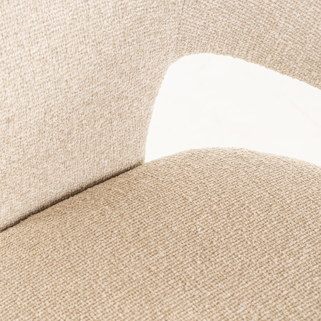 Esszimmerstuhl Belle biscotti fire retardant