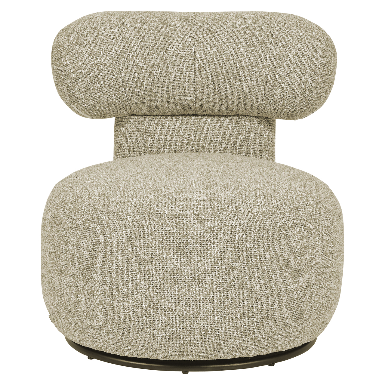 Lounge Stuhl Kaya cayenne brown swivel