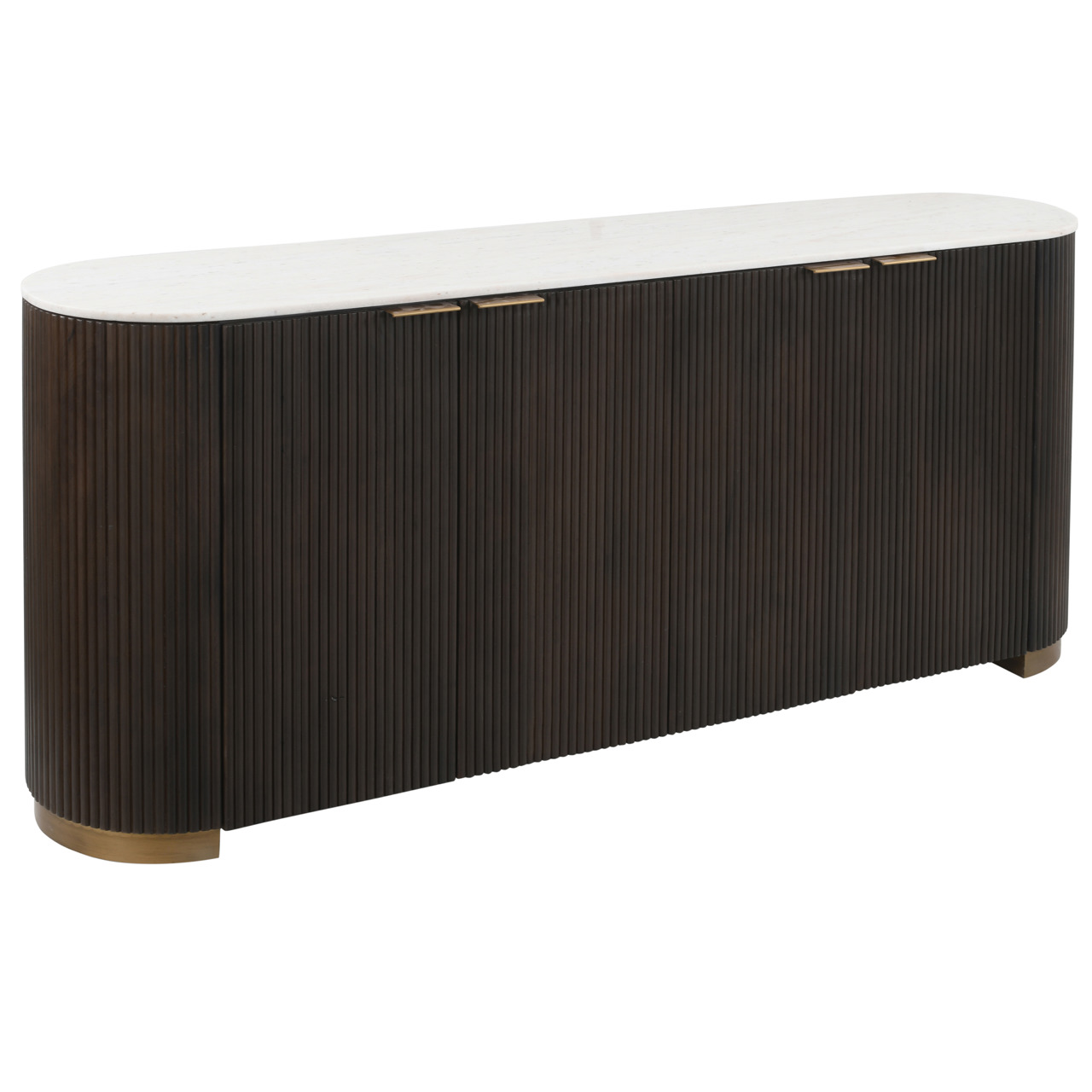 Sideboard Mayfield brown 4-doors