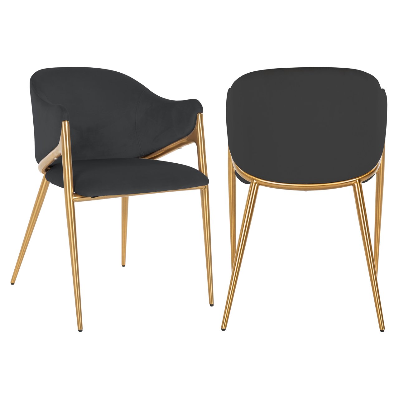 Esszimmerstuhl Gwen quartz anthracite fire retardant