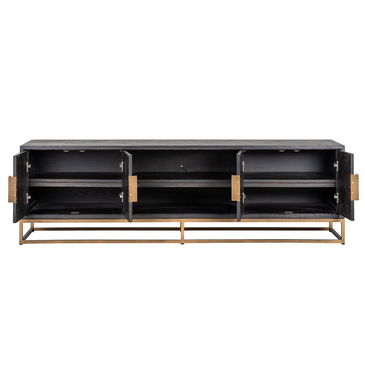 TV-Schrank Blackbone Brass black rustic 200