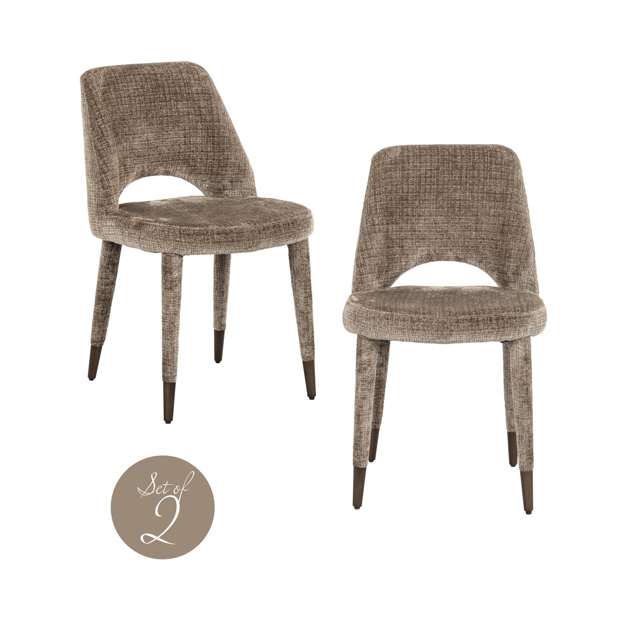 Esszimmerstuhl Cecilia niagara stone fire retardant (Set of 2) Esszimmerstuhl Cecilia niagara stone fire retardant (Set of 2)