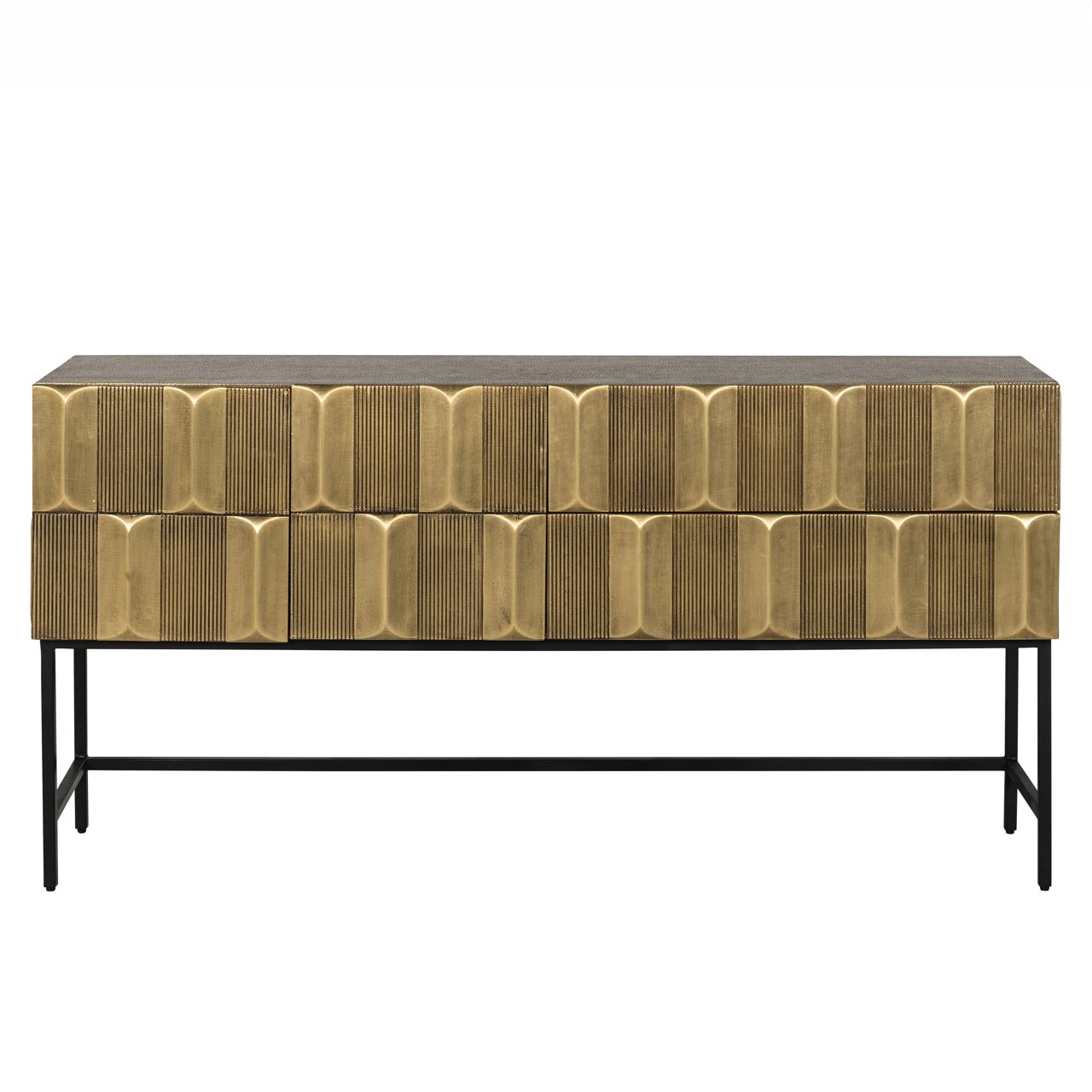 Sideboard Jaxx black/gold  