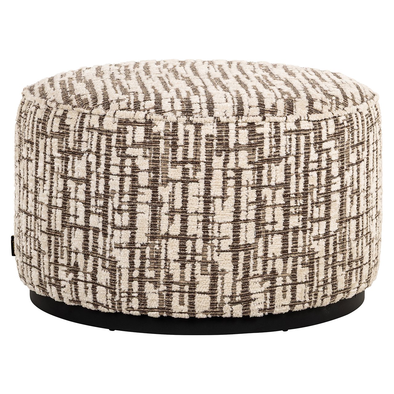 Hocker Lexie 70Ø cream dalia (Dalia 11 Cream)