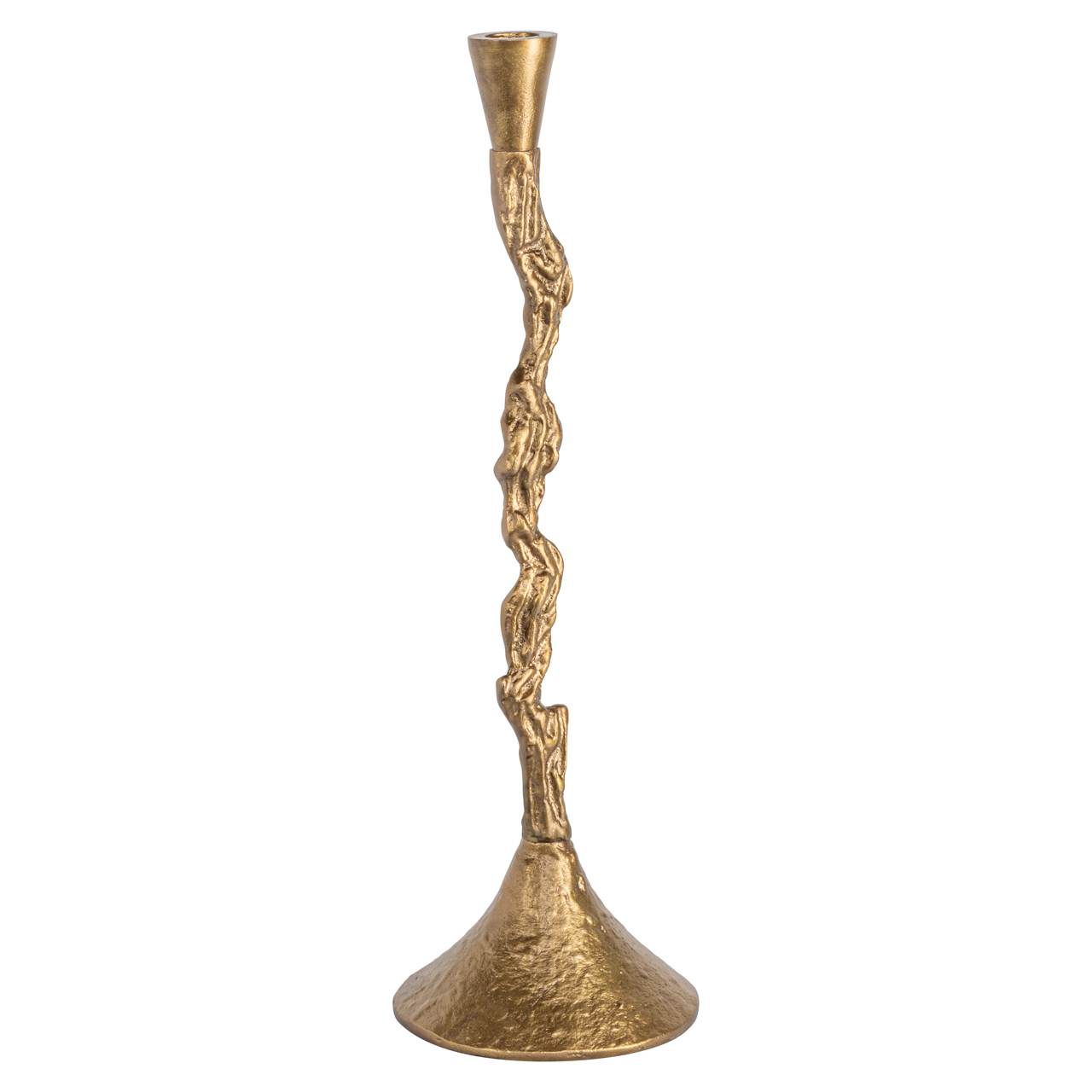 Kerzenhalter Mona brass antique