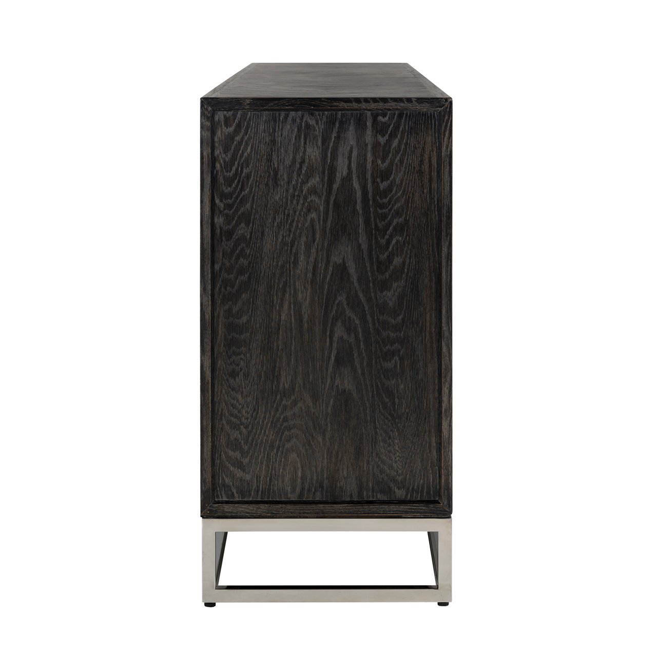 Sideboard Blackbone Silver black rustic 