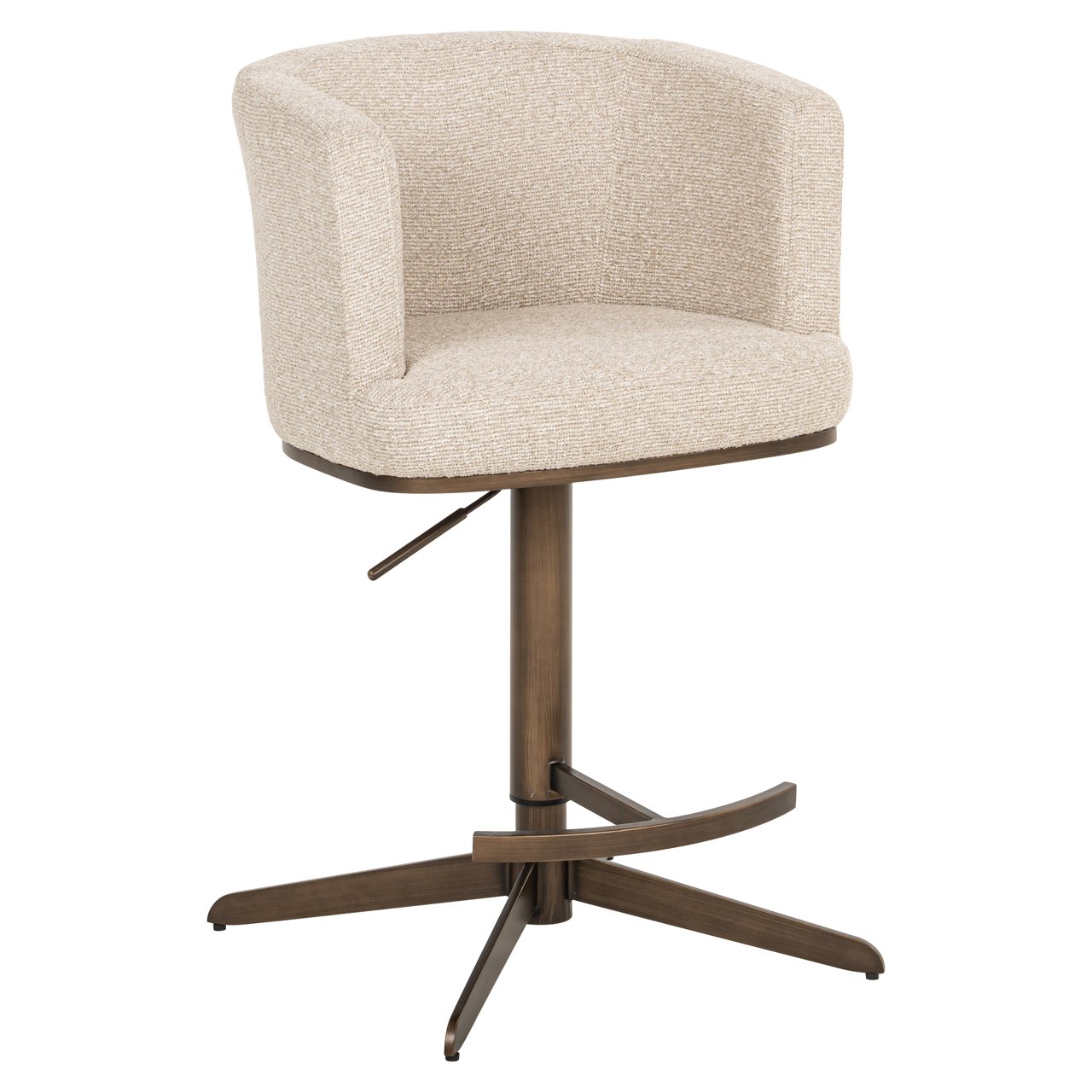 Barhocker Cheyenne biscotti swivel