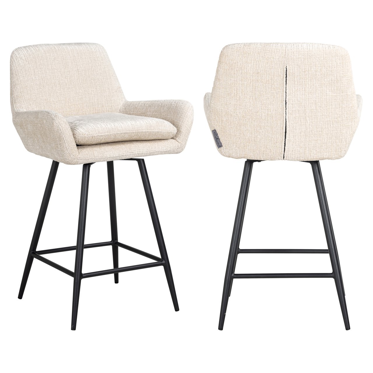 Thekenstuhl Linsey niagara beige (Set of 2)
