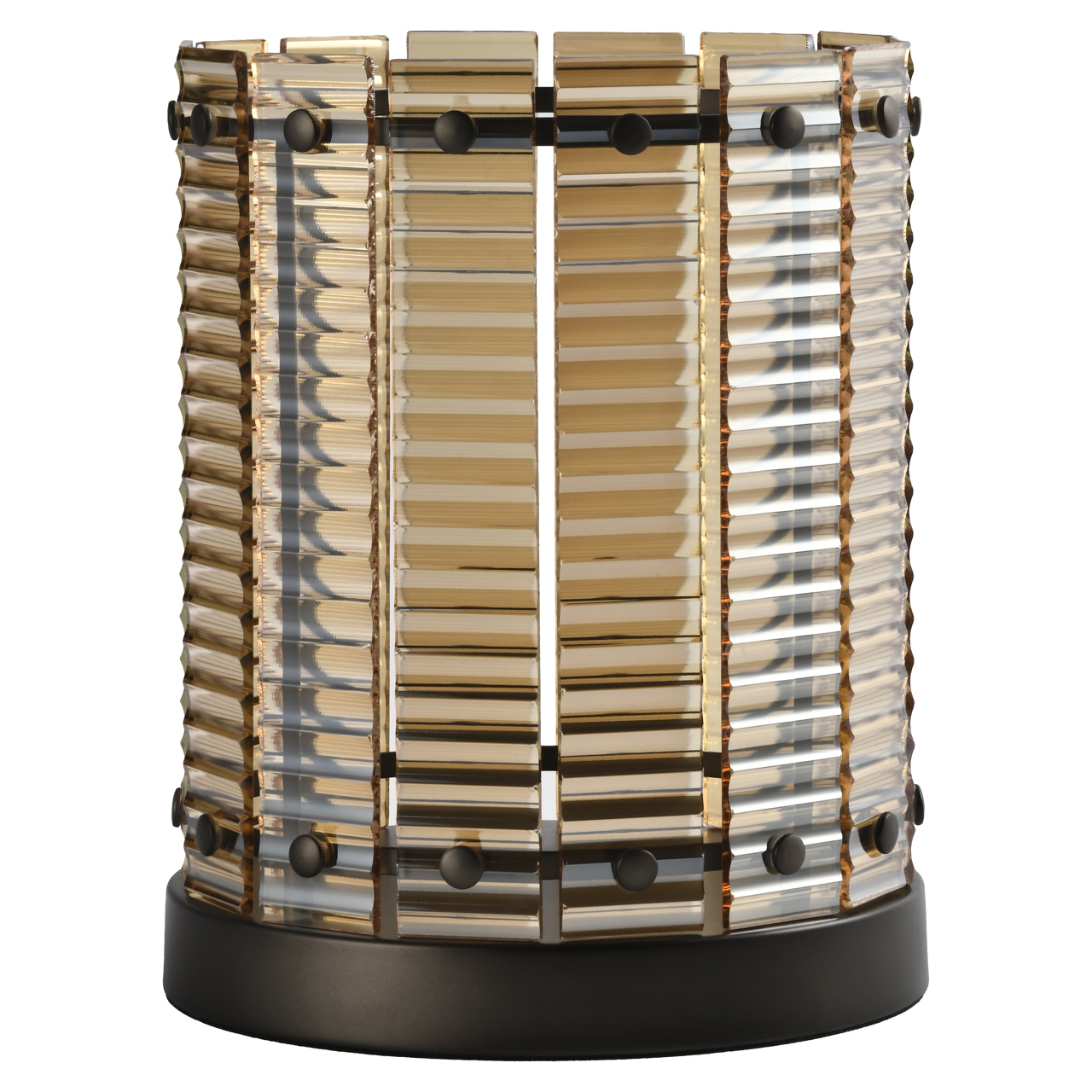 Windlicht Crane brown small