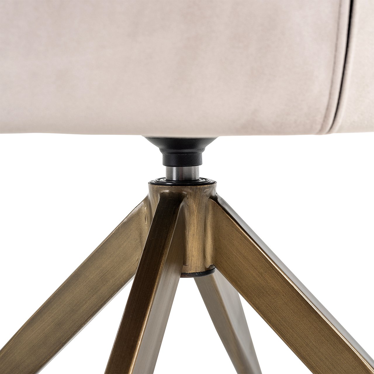 Drehstuhl Aline khaki velvet fire retardant (FR-Quartz 903 Khaki)