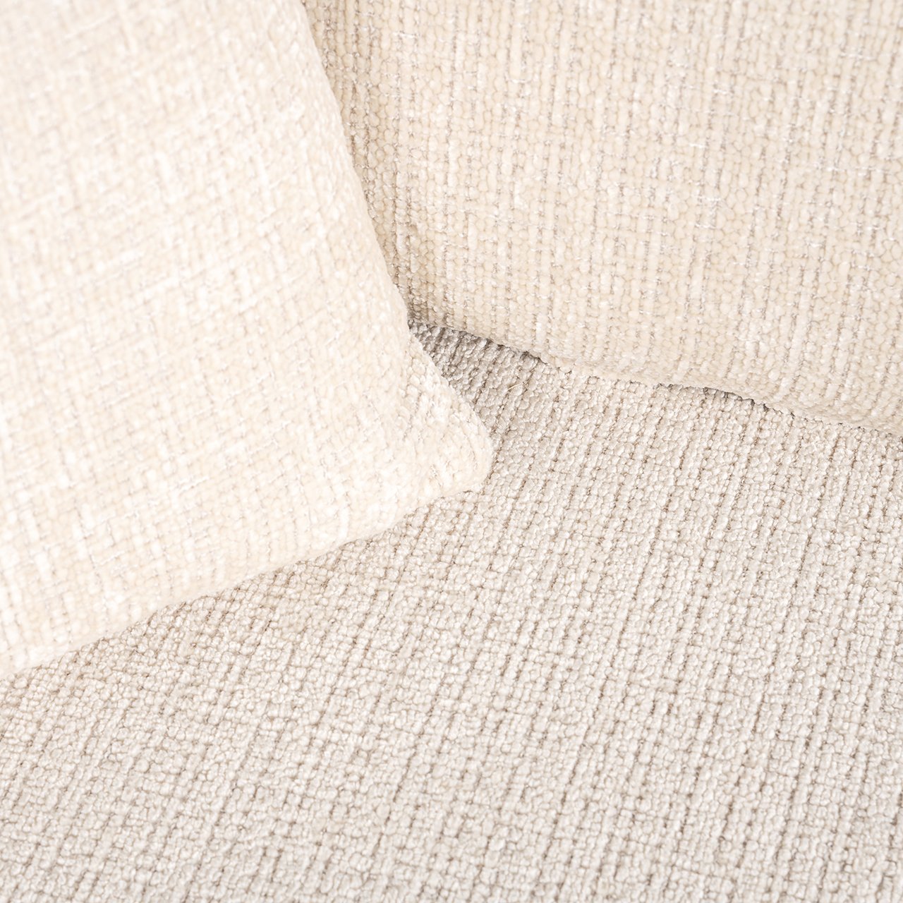 Sofa Lusso 3-Sitzer beige Chenille (Niagara 902 beige)