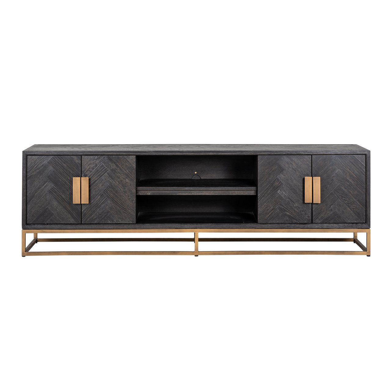 TV-Schrank Blackbone Brass black rustic 200