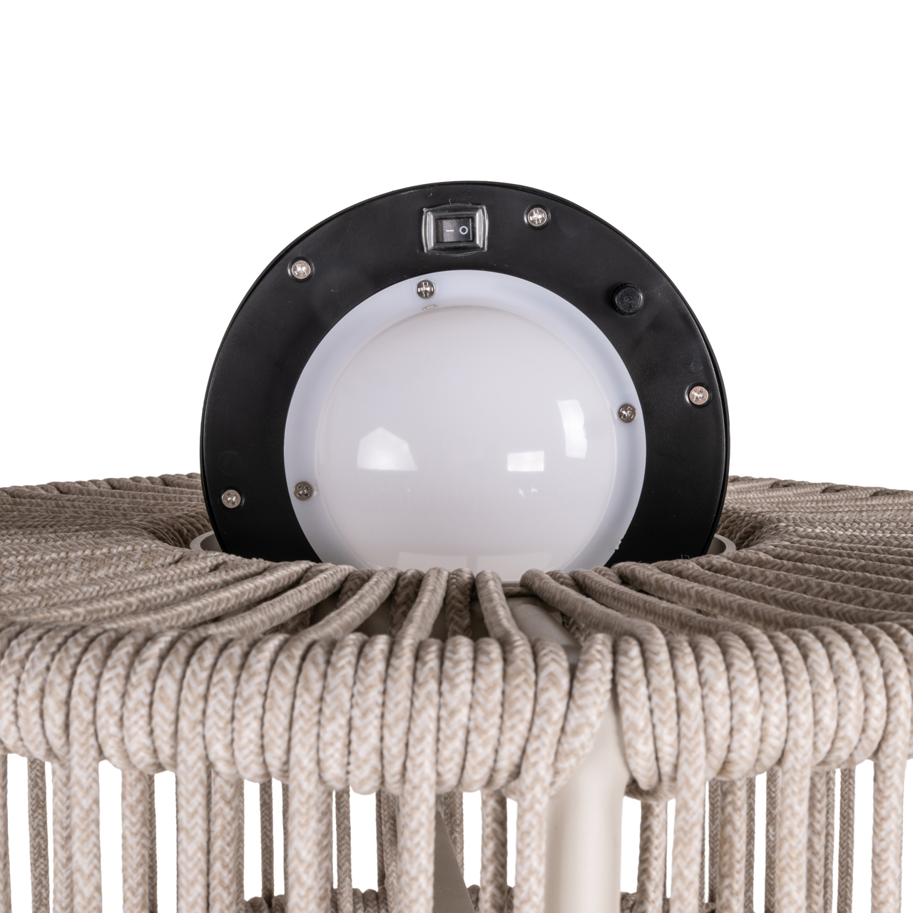 Garten Stehlampe Lunar light beige