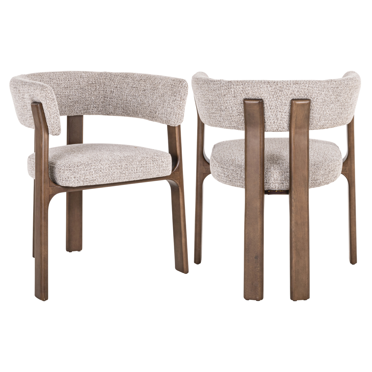 Esszimmerstuhl Contigo mocca fancy